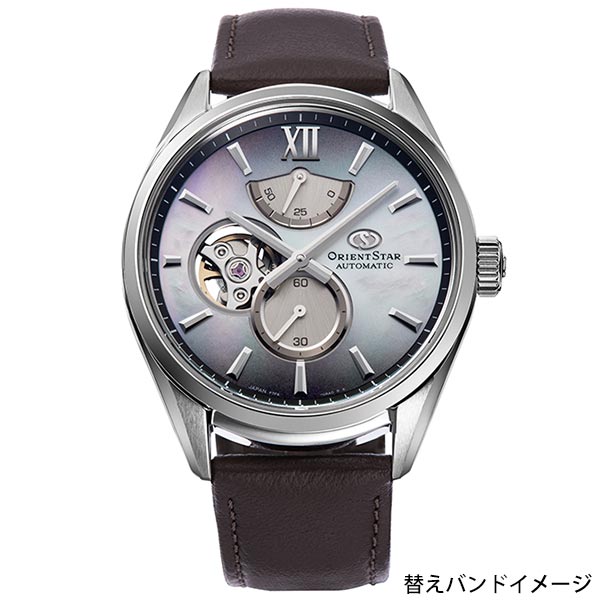 オリエントスター ORIENT コンテンポラリーコレクション セミスケルトン シェル カジュアル ビジネス メカニカル RK-BY0008A メンズ