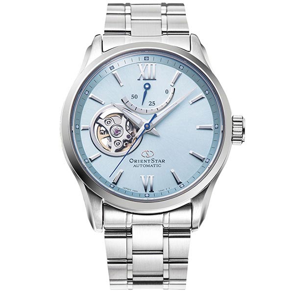 オリエントスター ORIENT コンテンポラリーコレクション セミスケルトン 世界限定700本 メカニカル ペア ビジネス RK-AT0019L メンズ