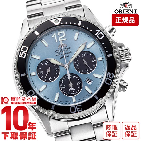オリエント ORIENT スポーツコレクション オリエントマコソーラーパワードクロノグラフ ストップウォッチ RN-TX0206L メンズ