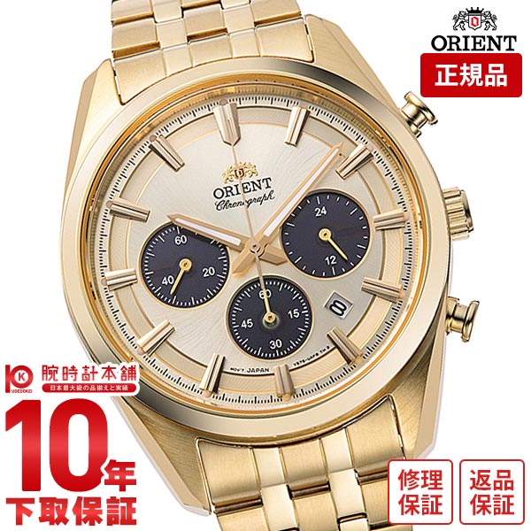 オリエント ORIENT コンテンポラリーコレクション ソーラーパワードクロノグラフ ストップウォッチ RN-TX0301G メンズ