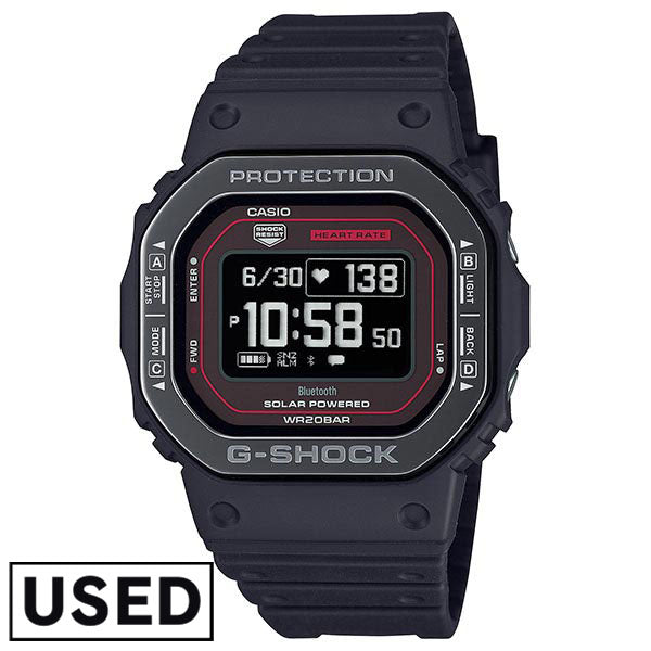 カシオ Ｇショック G-SHOCK G-SQUAD DWH5600 ブラック レッド DW-H5600MB-1A4JR メンズ