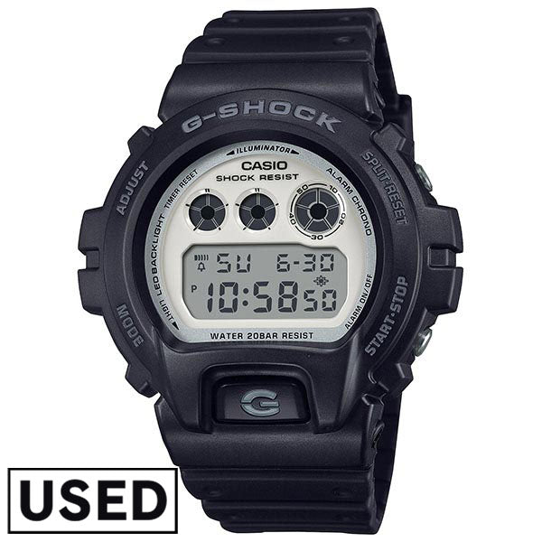 カシオ Ｇショック G-SHOCK BLACK AND BRILLIANT WHITE 三つ目 カジュアル DW-6900WD-1JF メンズ