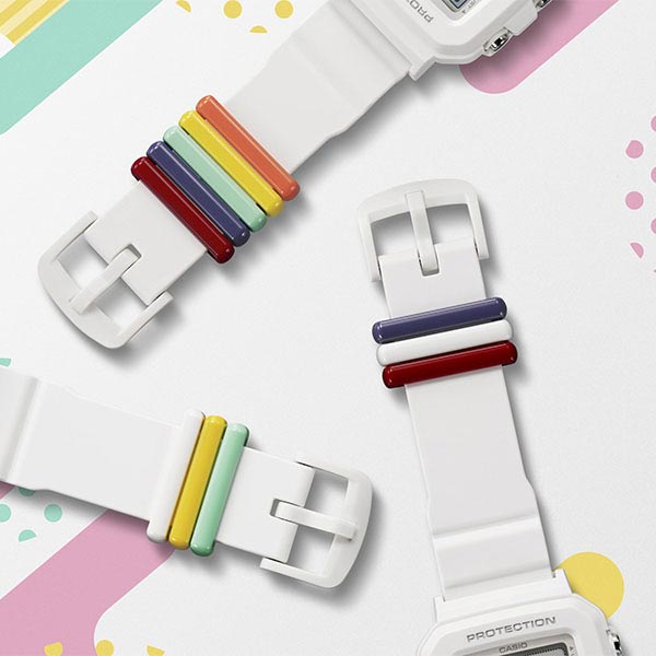 カシオ ベビーＧ BABY-G BABY-G＋PLUS Colorful Loop BGD-10L-7JR レディース