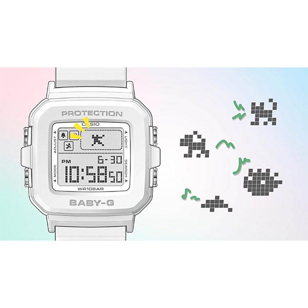 カシオ ベビーＧ BABY-G BABY-G＋PLUS Colorful Loop BGD-10L-7JR レディース