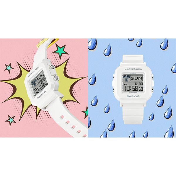 カシオ ベビーＧ BABY-G BABY-G＋PLUS Colorful Loop BGD-10L-7JR レディース