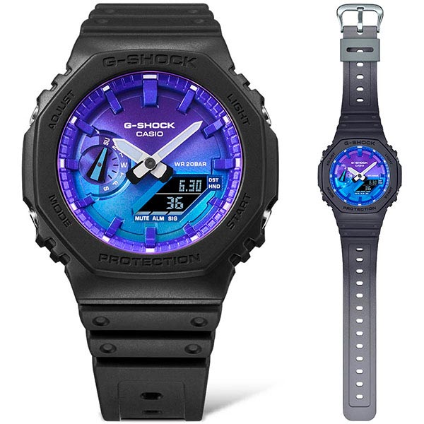 カシオ Ｇショック G-SHOCK THE FLAME INSIDE GA-2100FL-1AJF メンズ