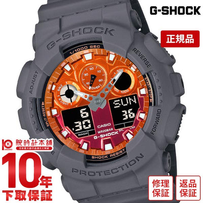カシオ Ｇショック G-SHOCK THE FLAME INSIDE GA-100FL-8AJF メンズ