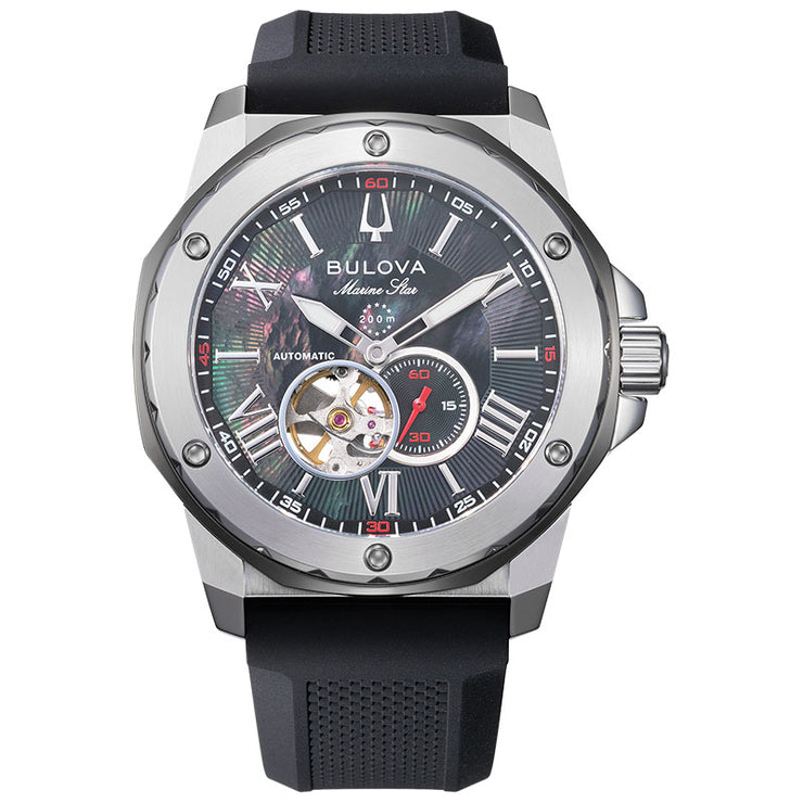 ブローバ マリンスター BULOVA Marine Star 150周年記念 日本限定モデル 98A332 メンズ メカニカル オートマチック シェル