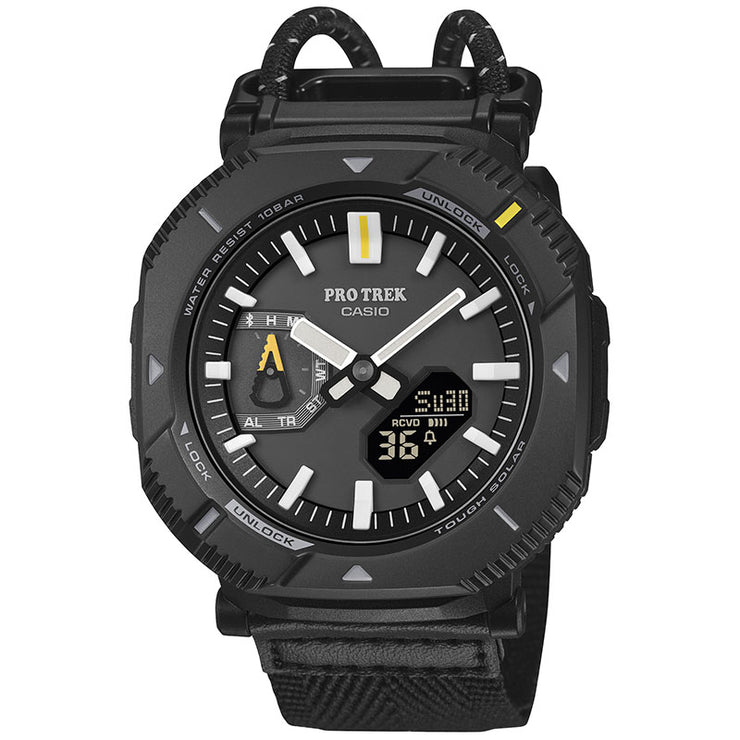 カシオ PRO TREK Hiker Line PRJ-B001B-1JF 男性 プロトレック ハイカー ソーラー モバイルリンク ロングトレイル ハイキング