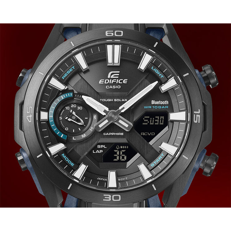 カシオ エディフィス EDIFICE SOSPENSIONEECB-2300YDC-1AJF 男性 ソスペンシオーネ ソーラー モバイルリンク
