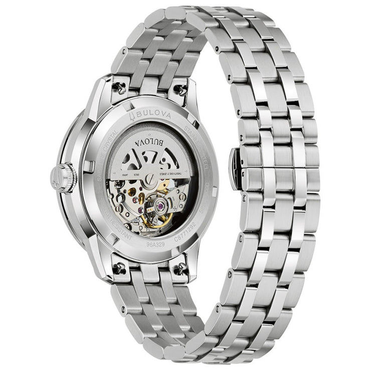ブローバ BULOVA クラシック CLASSIC 96A329  メンズ メカニカル オートマチック スケルトン
