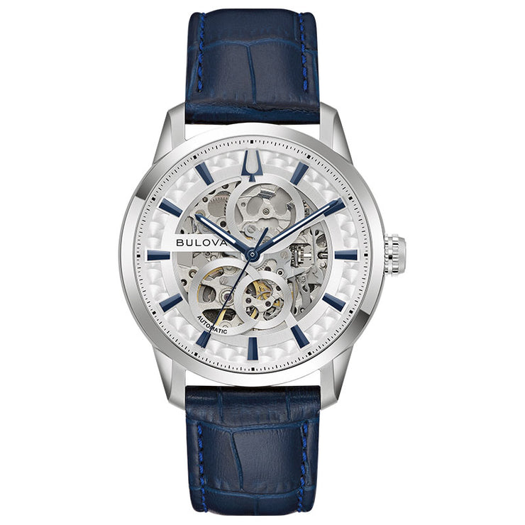 ブローバ BULOVA クラシック CLASSIC 96A330  メンズ メカニカル オートマチック スケルトン