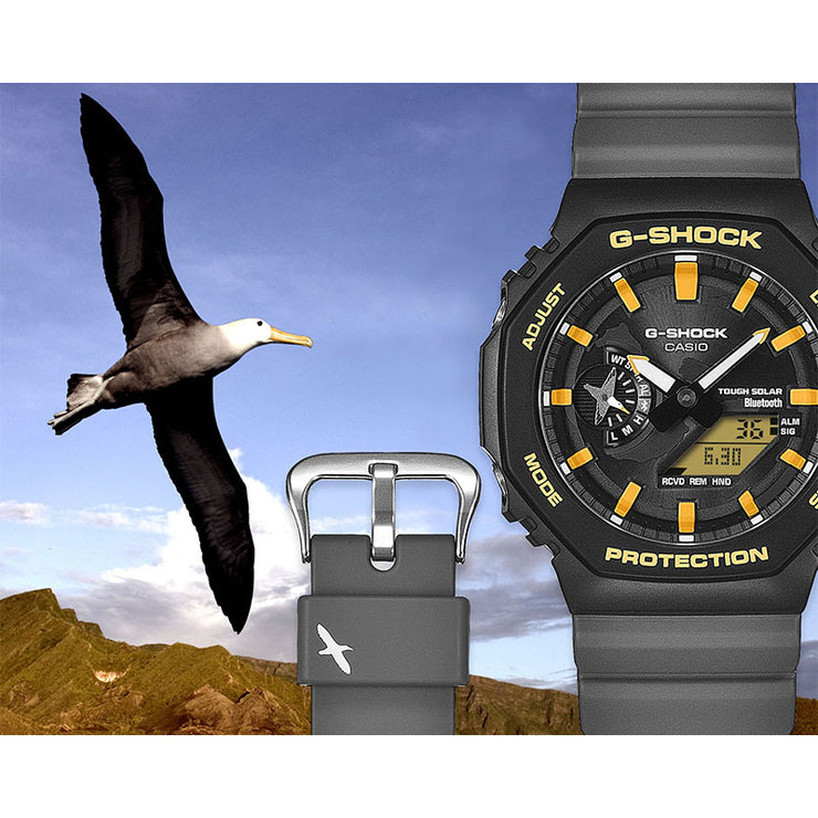 カシオ G-SHOCK Gショック Charles Darwin Foundationコラボレーションモデル ガラパゴスアホウドリ GA-B2100DF-1AJR メンズ