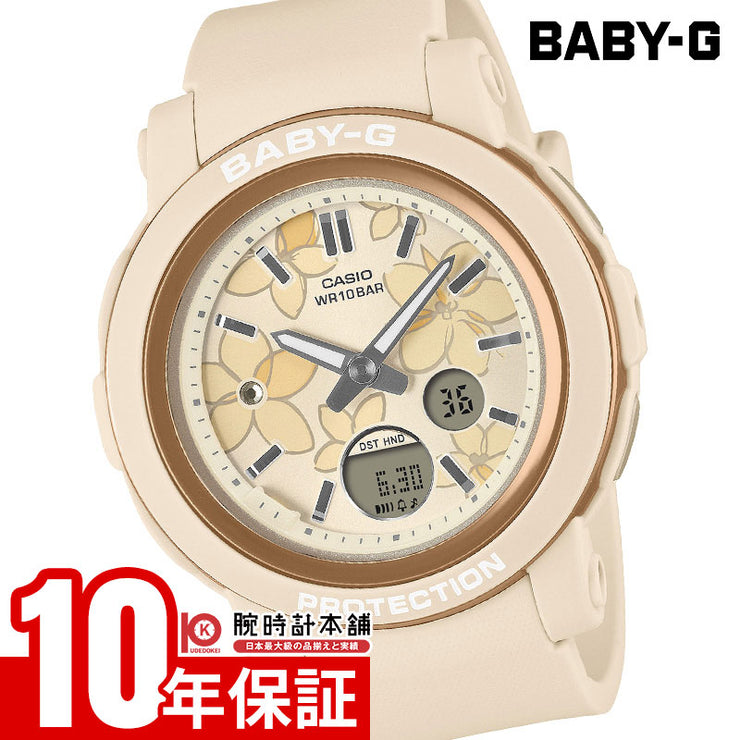 カシオ BABY-G ベビーG BGA-290FL-4AJF レディース フラワー