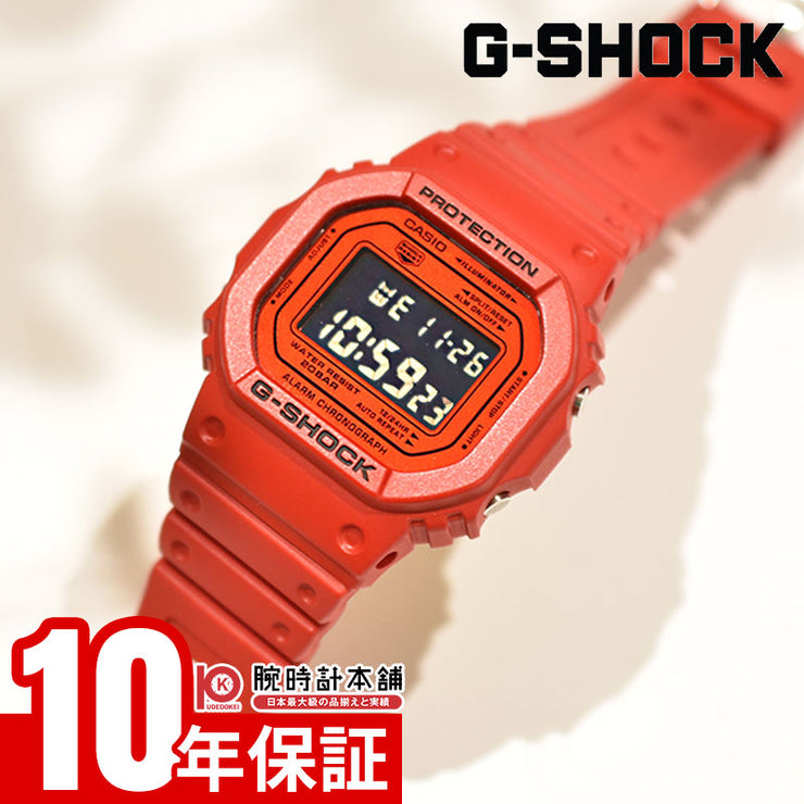 カシオ Gショック G-SHOCK DW-5600RRB-4JF 男性 5600シリーズ