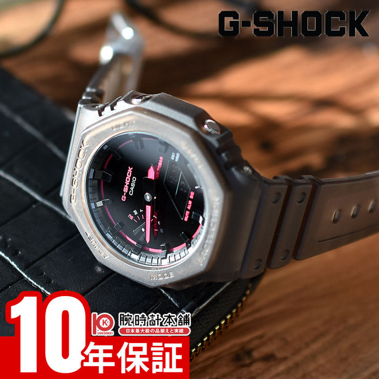 カシオ Gショック G-SHOCK GA-2100K-5AJF 男性 メンズ CACIO スケルトン