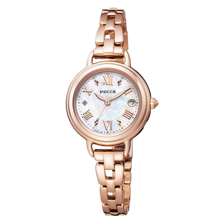シチズン ウィッカ CITIZEN wicca KL0-561-21 レディース ソーラー電波 シェル
