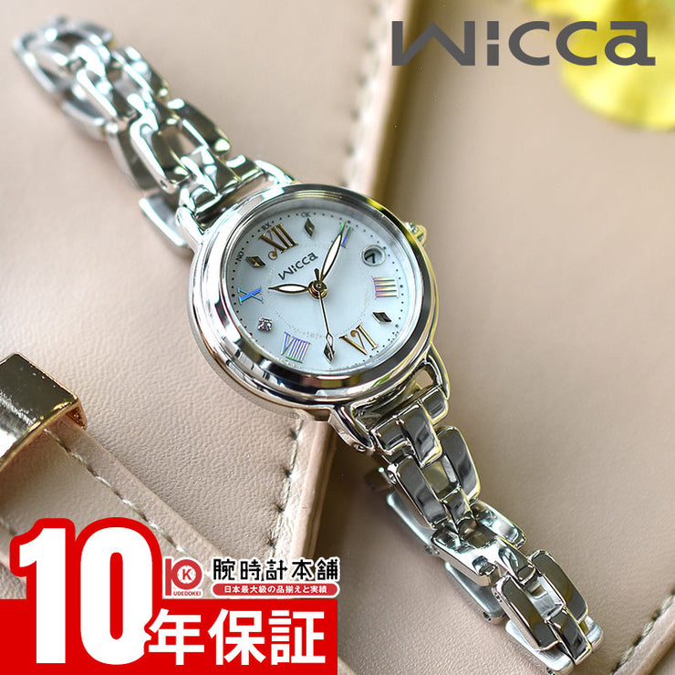 シチズン ウィッカ CITIZEN wicca 限定モデル900本 KL0-511-21 レディース ソーラー電波 シェル