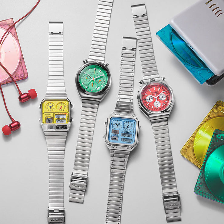 シチズン レコードレーベル CITIZEN RECORD LABEL PLAYGROUND Edition 特定店限定モデル 限定500本 JG2170-59Y メンズ ANA-DIGI TEMP