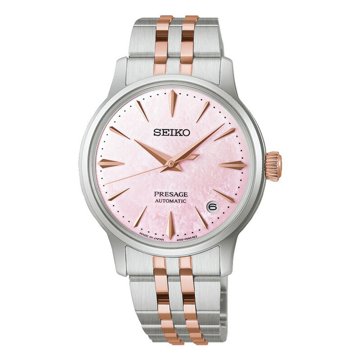 セイコー プレザージュ カクテルタイム SEIKO PRESAGE Cocktail Time 限定モデル 限定9000本 SARY270 レディース 機械式 オートマチック シェル 春 サクラ