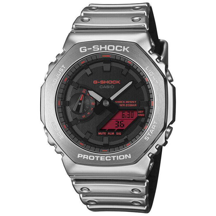 カシオ Gショック CASIO G-SHOCK FINE METALLIC SERIES GM-2100YRA-8AJF 男性 ファインメタリック オクタゴン