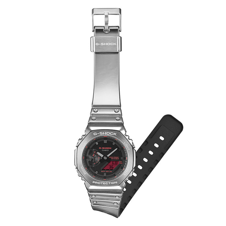 カシオ Gショック CASIO G-SHOCK FINE METALLIC SERIES GM-2100YRA-8AJF 男性 ファインメタリック オクタゴン