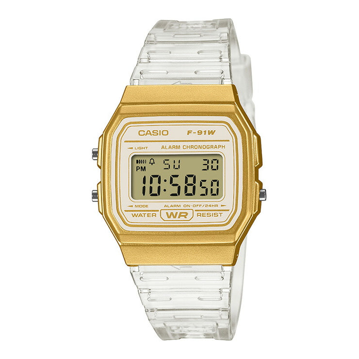 カシオ カシオコレクション CASIO Collection F-91WS-7A2JF ユニセックス スケルトン