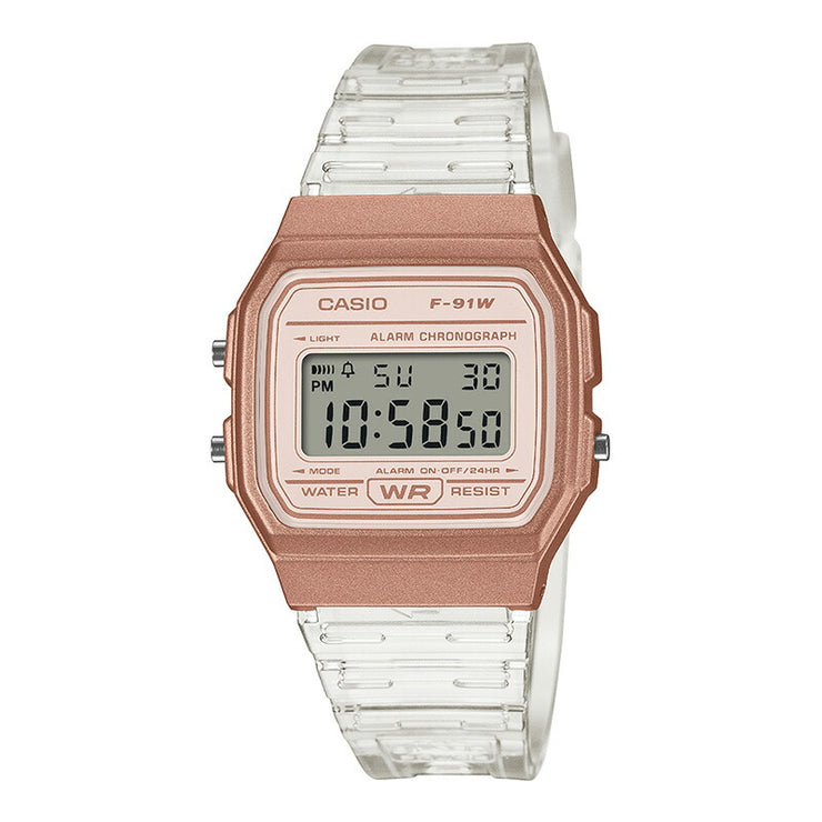 カシオ カシオコレクション CASIO Collection F-91WS-7A3JF ユニセックス スケルトン