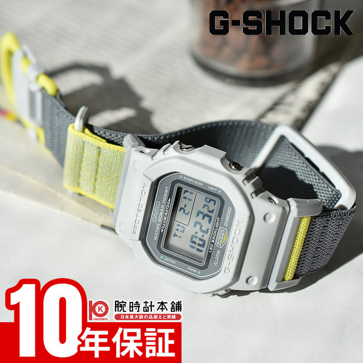 カシオ Gショック CASIO G-SHOCK DW-5600MNC-7A8JF メンズ 磁石 キャンバス ストラップ