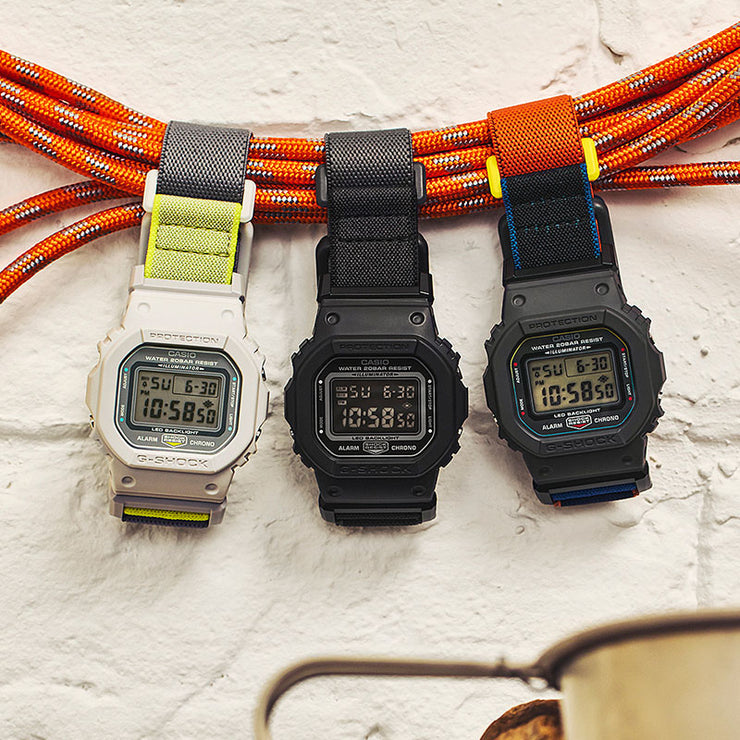 カシオ Gショック CASIO G-SHOCK DW-5600MNC-8A2JF メンズ 磁石 キャンバス ストラップ