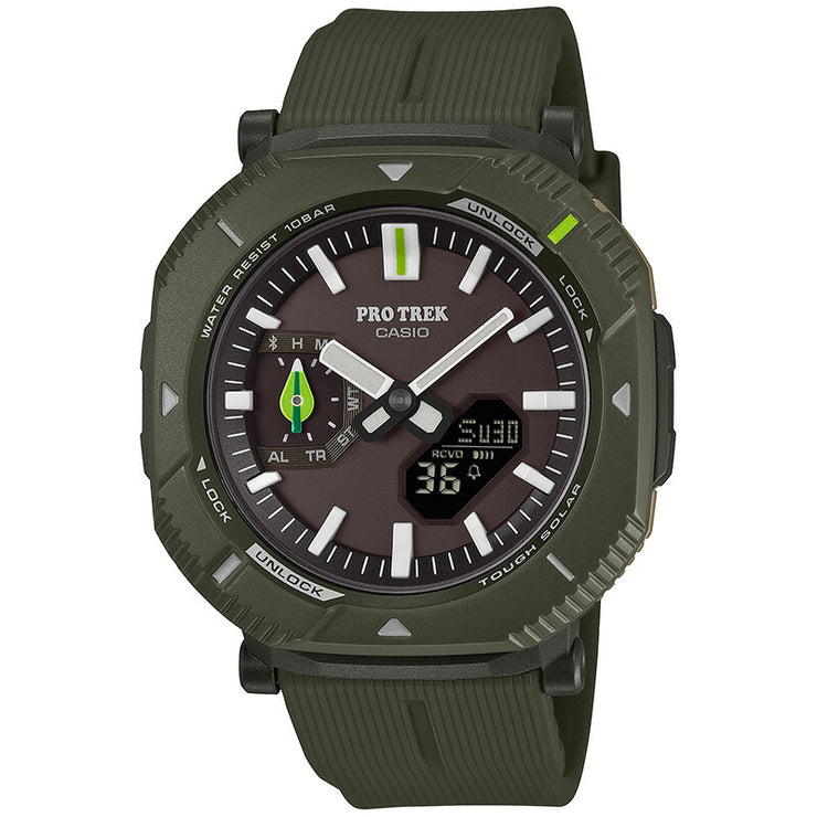 カシオ プロトレック CASIO PRO TREK Hiker Line PRO TREK×日本自然保護協会×かえるのピクルスコラボレーションモデル PRJ-B001NJ-3JR メンズ