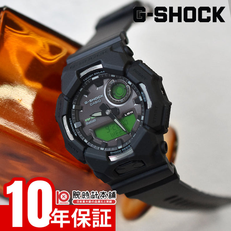 カシオ Gショック G-SHOCK GA-B010BEG-1AJF 男性 黒 緑 Bluetooth