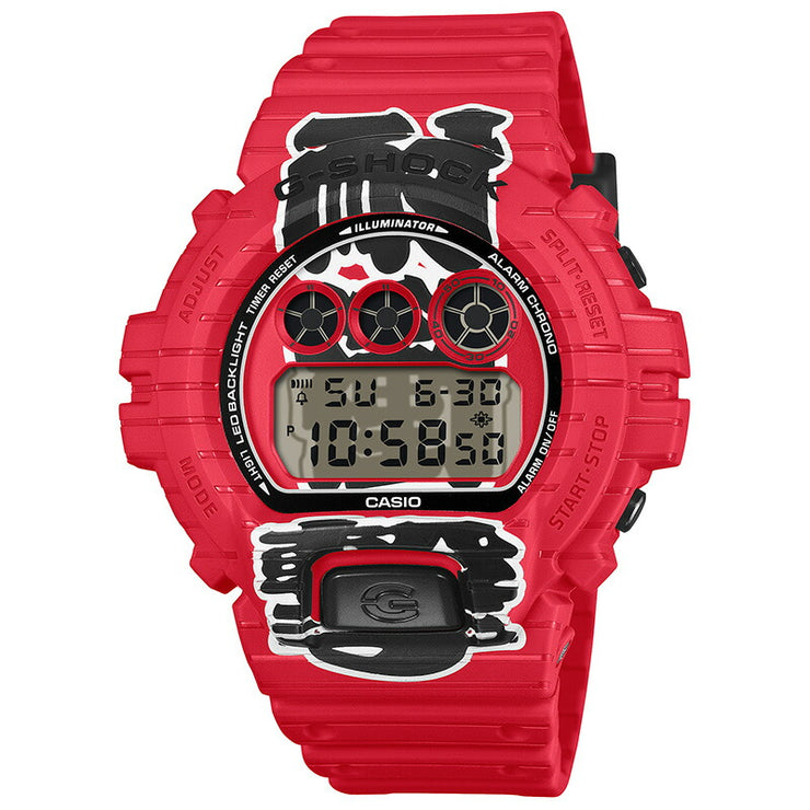 カシオ Gショック G-SHOCK DW-6900AKA-4JR 男性 ちょうちん 日本文化