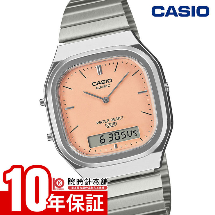 カシオ カシオクラシック CASIO CLASSIC AQ-240E-4AJF ユニセックス レトロ パステルカラー