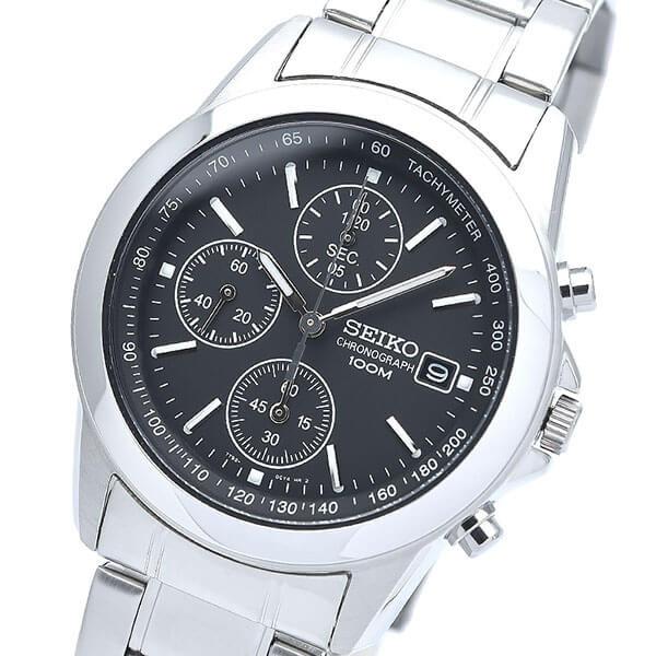 セイコー 逆輸入モデル SEIKO クロノグラフ 10気圧防水 SND309P1 メンズ