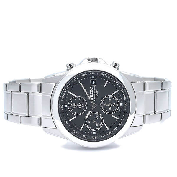セイコー 逆輸入モデル SEIKO クロノグラフ 10気圧防水 SND309P1 メンズ