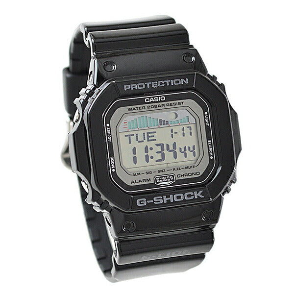 カシオ Ｇショック G-SHOCK G-LIDE Gライド ブラック×ブラック GLX-5600-1JF メンズ
