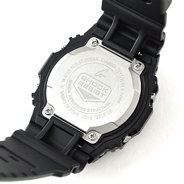 カシオ Ｇショック G-SHOCK G-LIDE Gライド ブラック×ブラック GLX-5600-1JF メンズ