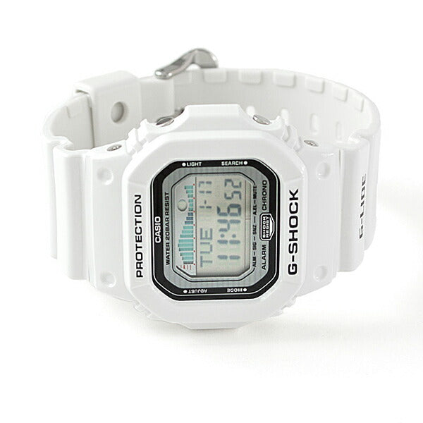 カシオ Gショック G-SHOCK G-LIDE Gライド ホワイト×ブラック