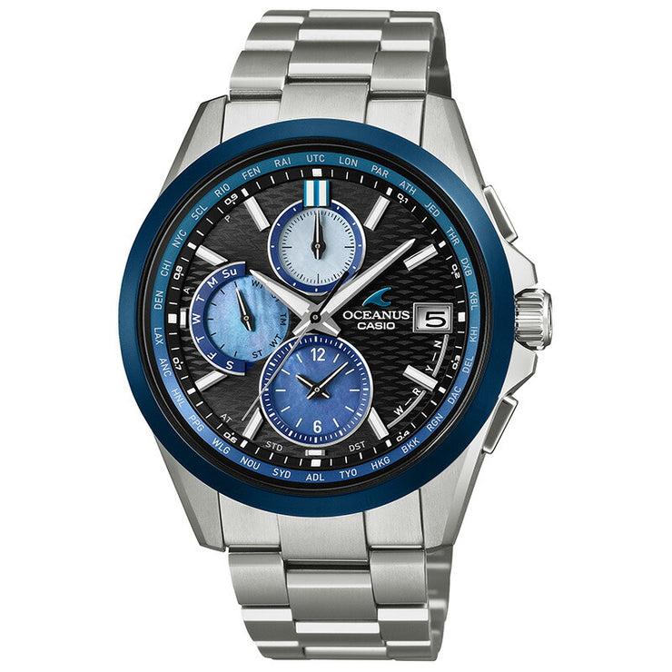 カシオ オシアナス OCEANUS CLASSIC LINE 阿波藍 日本限定800本 OCW-T2600AP-1AJF 男性 クラシックライン インディゴ