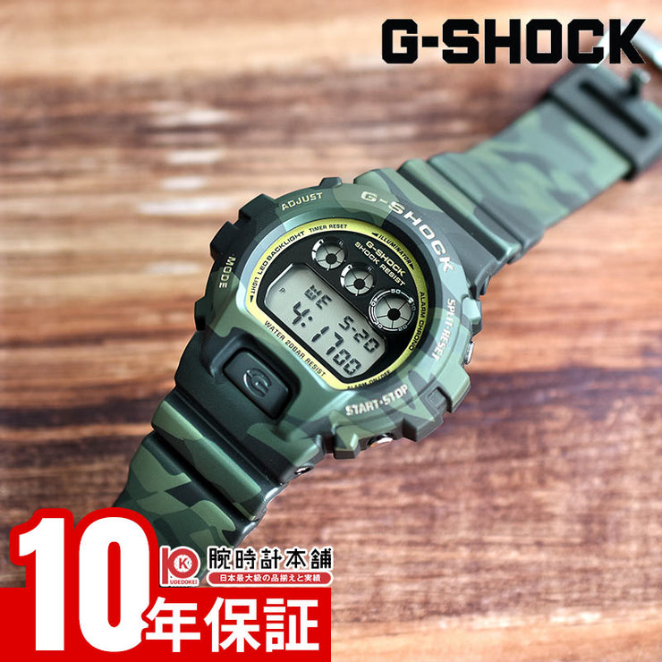 カシオ Gショック CASIO G-SHOCK DW-6900CMG-3JF 男性 迷彩