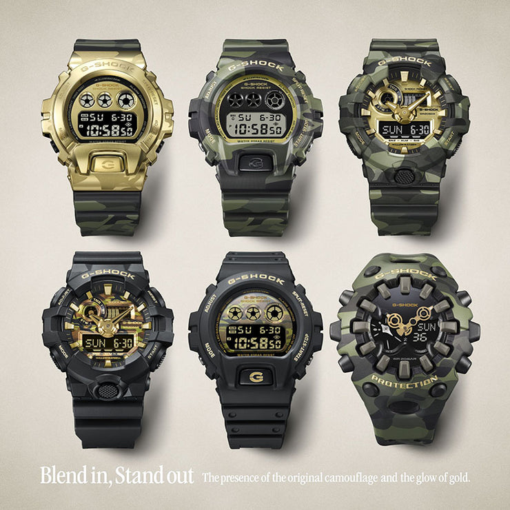 カシオ Gショック CASIO G-SHOCK DW-6900CMG-3JF 男性 迷彩