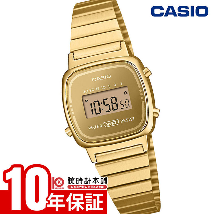 カシオ カシオクラシック CASIO CLASSIC LA670WEGS-9AJF ユニセックス 液晶 デジタル