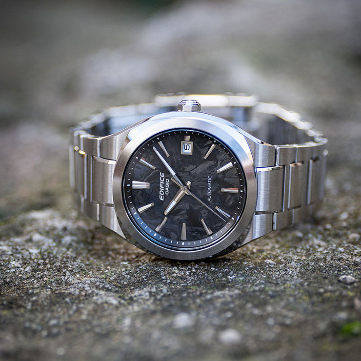 カシオ エディフィス CASIO EDIFICE AUTOMATIC EFK-200CD-1AJF 男性 機械式 オートマチック 自動巻き フォージドカーボン