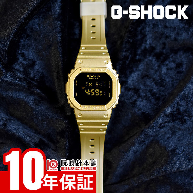 カシオ Gショック CASIO G-SHOCK BlackEyePatchコラボレーションモデル DW-5600BEP-9JR 男性