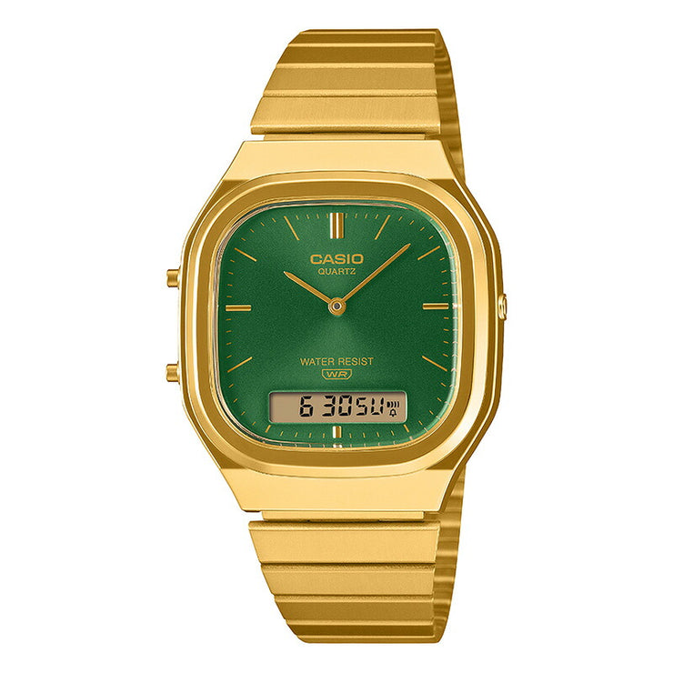 カシオ カシオクラシック CASIO CLASSIC AQ-240EG-3AJF ユニセックス チープカシオ チプカシ