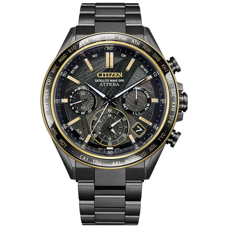 シチズン アテッサ CITIZEN ATTESA ACT Line LIGHT in BLACK Eco-Drive 50th Anniversary Edition 世界限定1900本 CC4078-51E メンズアクト GPS