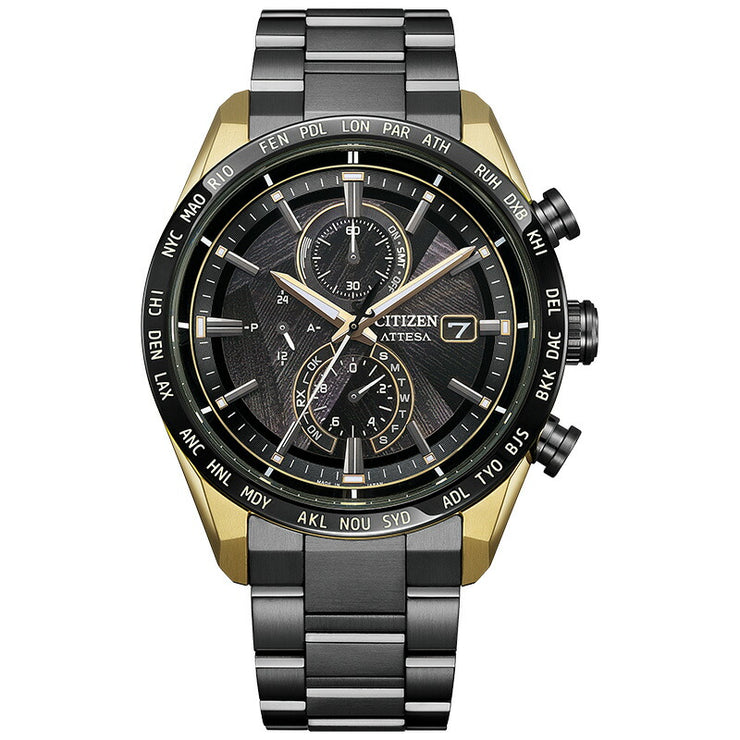 シチズン アテッサ CITIZEN ATTESA ACT Line LIGHT in BLACK Eco-Drive 50th Anniversary Edition 世界限定2200本 AT8384-58E メンズアクト