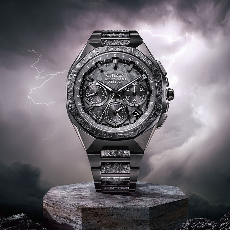 シチズン アテッサ CITIZEN ATTESA ACT Line 限定モデル Crystal Octagon CC4107-80H メンズ アクト ソーラー電波 GPS オクタゴン エコドライブ