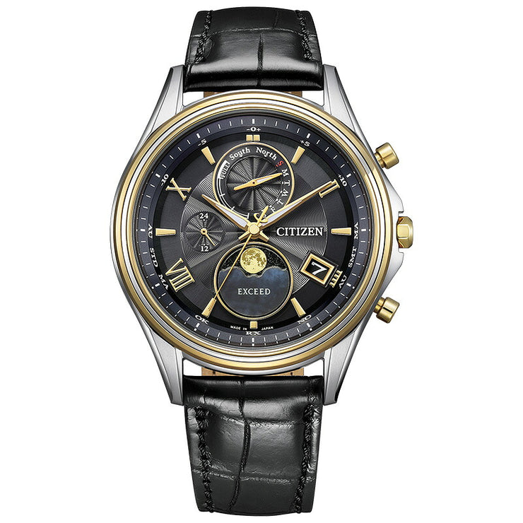 シチズン エクシード CITIZEN EXCEED 「中秋の名月」限定モデル 限定400本 BY1025-17E メンズ ソーラー電波